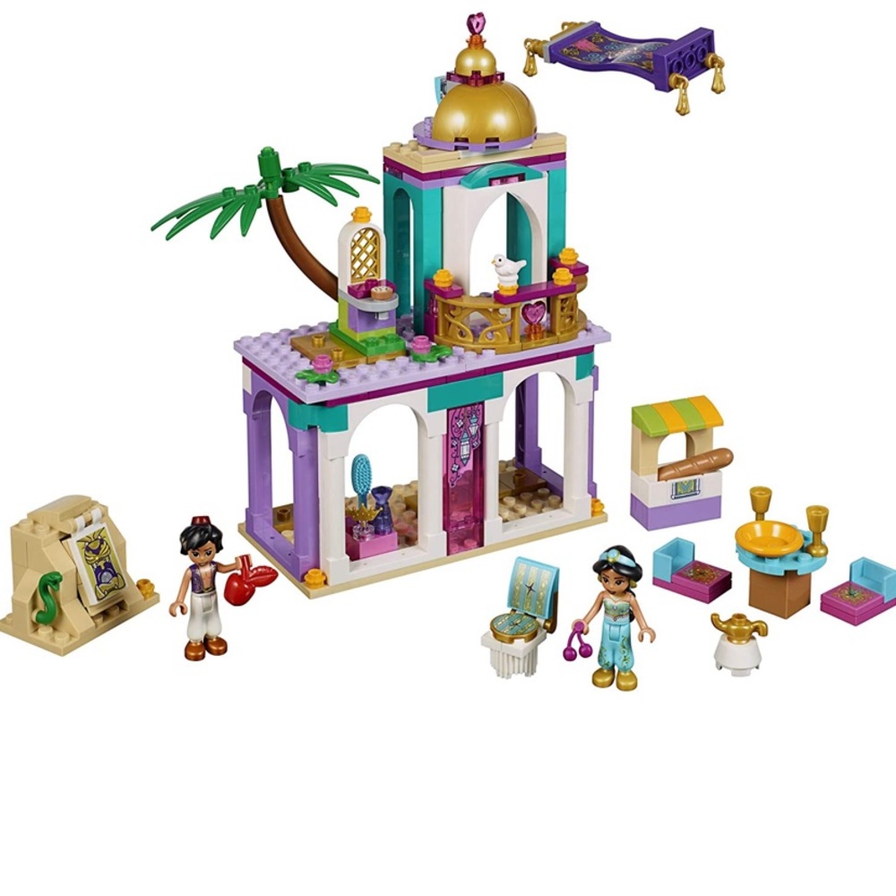 RETIRED LEGO Disney Aladdin and Jasmine’s Palace Adventures Building Kit - Picture 2 of 5